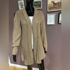 Maurada Open Cardigan Sweater Size M